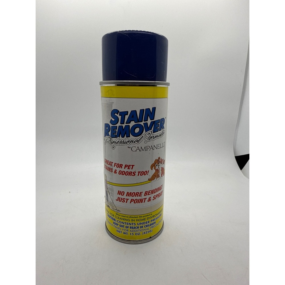 Campanelli Professional Formula Stain Remover 15oz Spray Pet Odor Carpet Cleaner